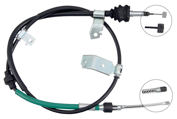 A.B.S. Håndbremsekabel k15004 for HONDA