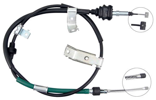 A.B.S. Håndbremsekabel k15005 for HONDA