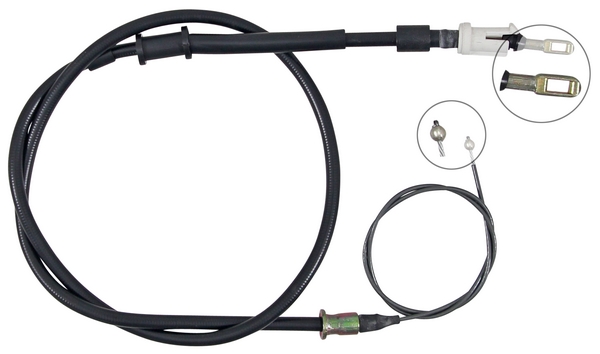 A.B.S. Håndbremsekabel k15788 for SAAB