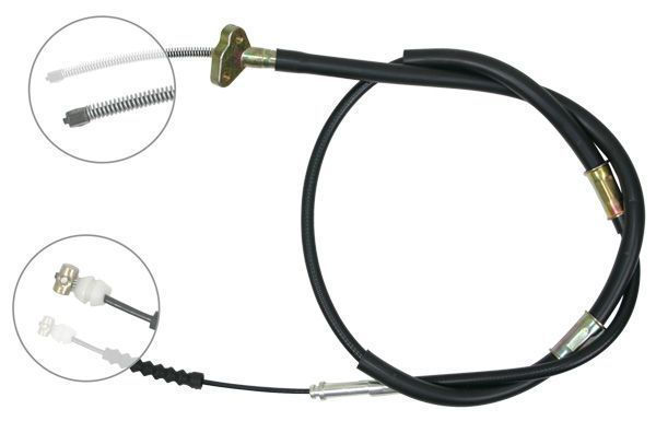 A.B.S. Håndbremsekabel k16077 for TOYOTA