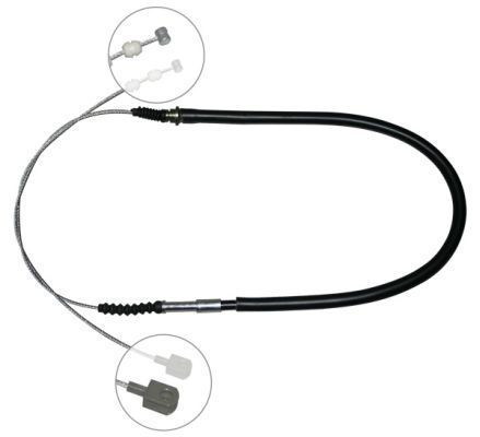A.B.S. Håndbremsekabel k16268 for TOYOTA