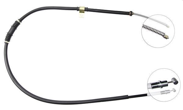 A.B.S. Håndbremsekabel k16827 for MITSUBISHI