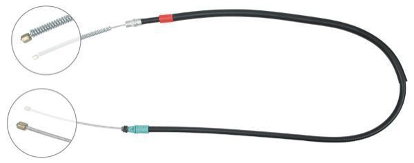 A.B.S. Håndbremsekabel k16917 for OPEL VAUXHALL RENAULT
