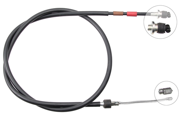 A.B.S. Håndbremsekabel k16957 for OPEL VAUXHALL
