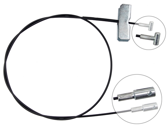 A.B.S. Håndbremsekabel k17246 for OPEL VAUXHALL