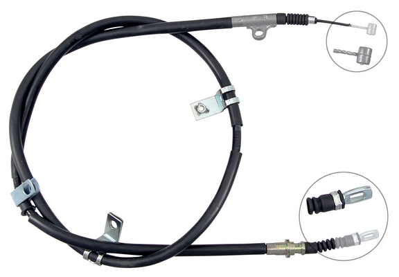 A.B.S. Håndbremsekabel k17429 for NISSAN