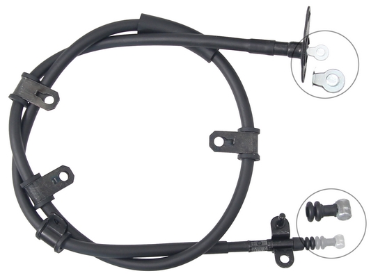 A.B.S. Håndbremsekabel k17433 for HYUNDAI