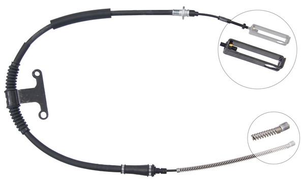 A.B.S. Håndbremsekabel k17445 for KIA
