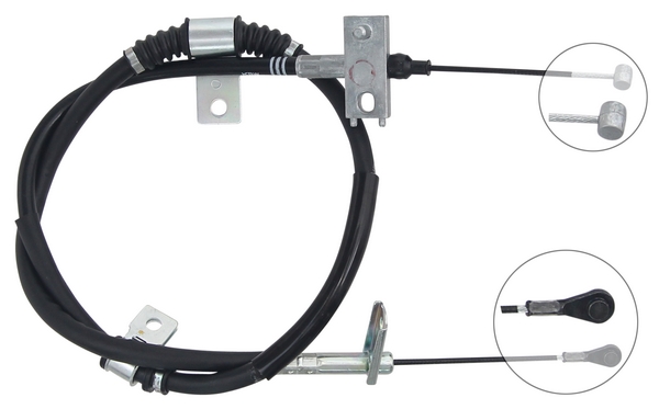 A.B.S. Håndbremsekabel k17450 for SSANGYONG