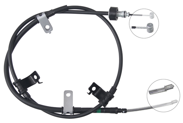 A.B.S. Håndbremsekabel k17469 for HYUNDAI