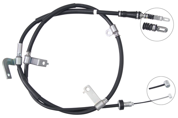A.B.S. Håndbremsekabel k17478 for HYUNDAI