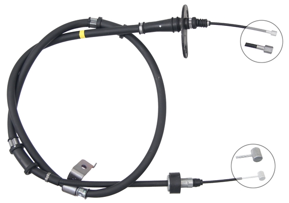 A.B.S. Håndbremsekabel k17480 for HYUNDAI