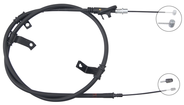A.B.S. Håndbremsekabel k17486 for KIA