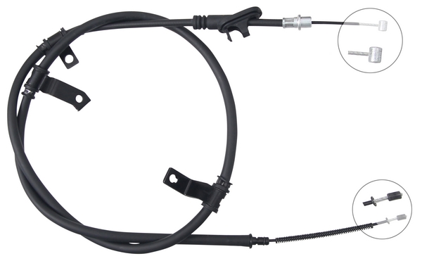A.B.S. Håndbremsekabel k17487 for KIA