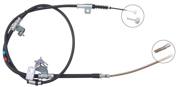 A.B.S. Håndbremsekabel k17502 for HYUNDAI