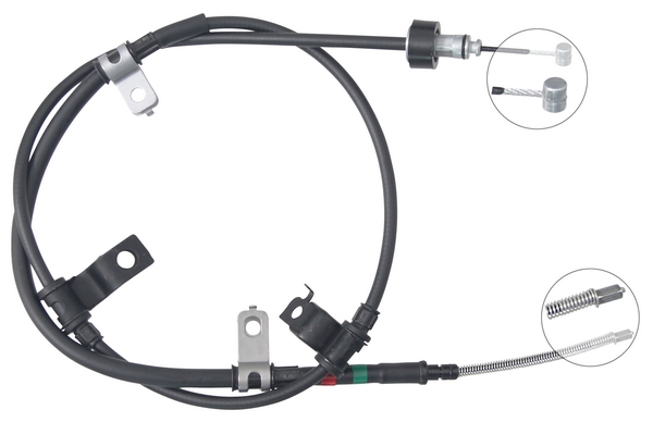 A.B.S. Håndbremsekabel k17505 for HYUNDAI