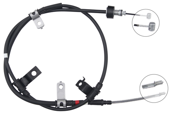 A.B.S. Håndbremsekabel k17506 for HYUNDAI