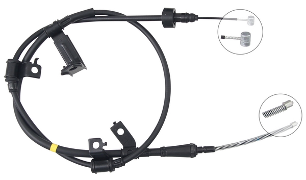 A.B.S. Håndbremsekabel k17510 for KIA