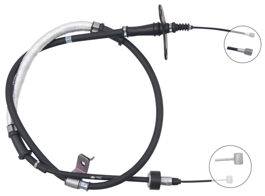 A.B.S. Håndbremsekabel k17514 for HYUNDAI