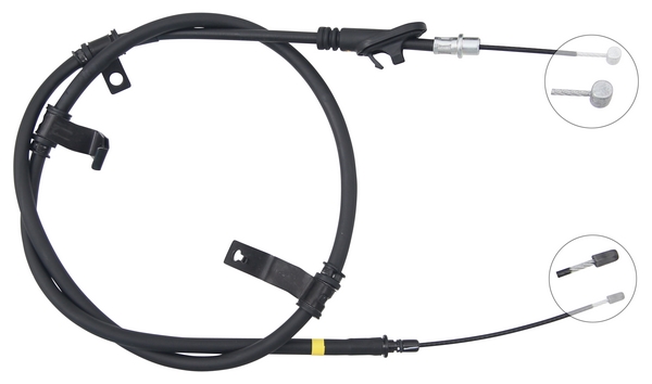 A.B.S. Håndbremsekabel k17520 for KIA