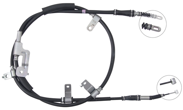 A.B.S. Håndbremsekabel k17522 for HYUNDAI