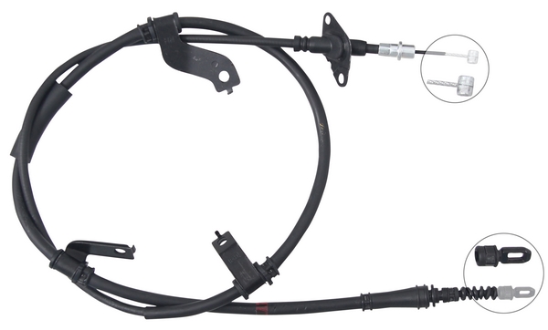 A.B.S. Håndbremsekabel k17526 for HYUNDAI