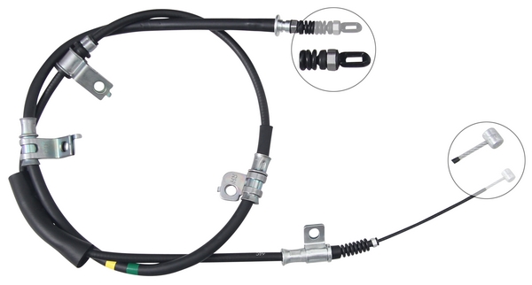 A.B.S. Håndbremsekabel k17534 for HYUNDAI