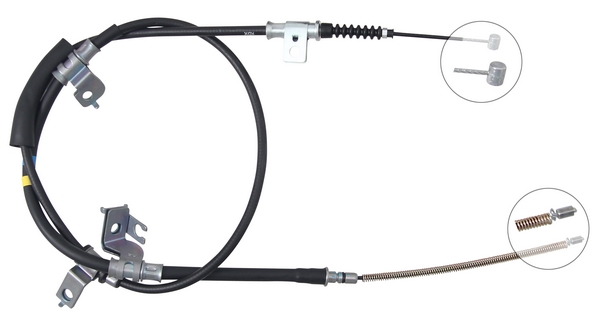 A.B.S. Håndbremsekabel k17535 for HYUNDAI