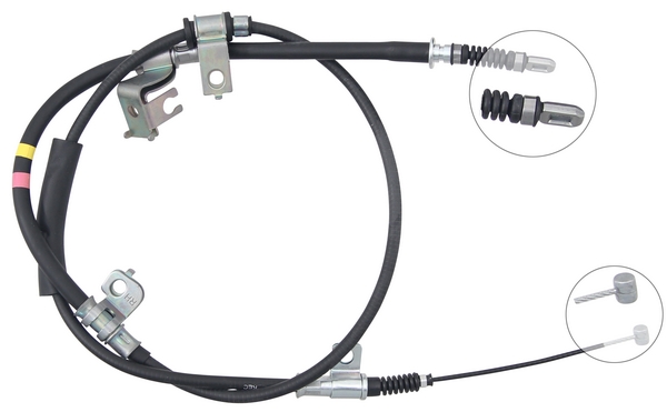 A.B.S. Håndbremsekabel k17536 for HYUNDAI