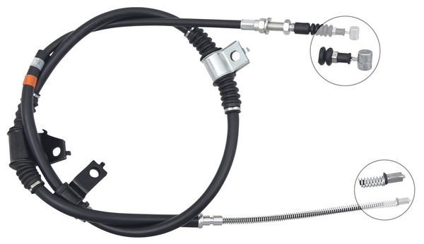 A.B.S. Håndbremsekabel k17546 for HYUNDAI