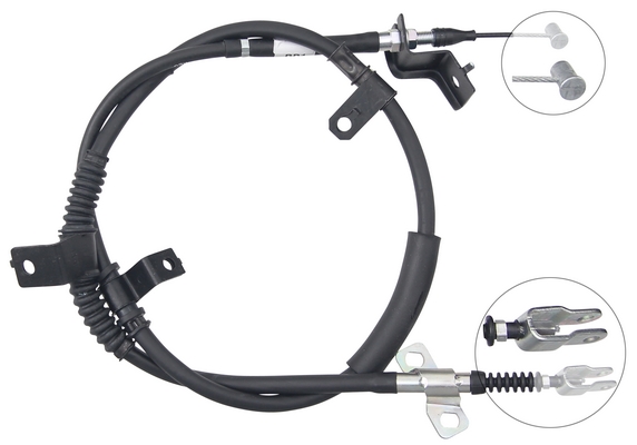 A.B.S. Håndbremsekabel k17567 for HYUNDAI