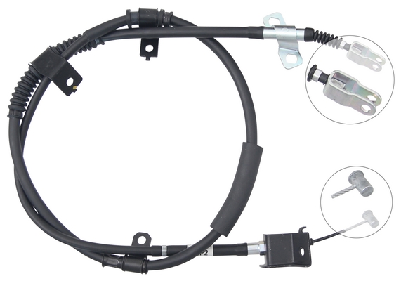 A.B.S. Håndbremsekabel k17568 for HYUNDAI