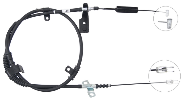 A.B.S. Håndbremsekabel k17572 for HYUNDAI