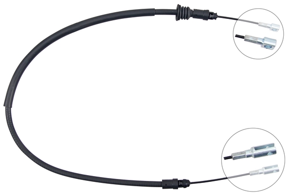 A.B.S. Håndbremsekabel k17590 for OPEL VAUXHALL NISSAN RENAULT