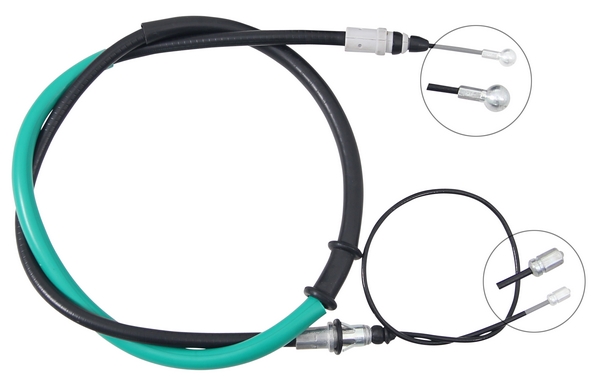 A.B.S. Håndbremsekabel k17591 for OPEL VAUXHALL RENAULT