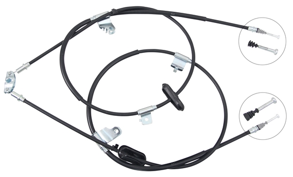 A.B.S. Håndbremsekabel k17603 for OPEL CHEVROLET