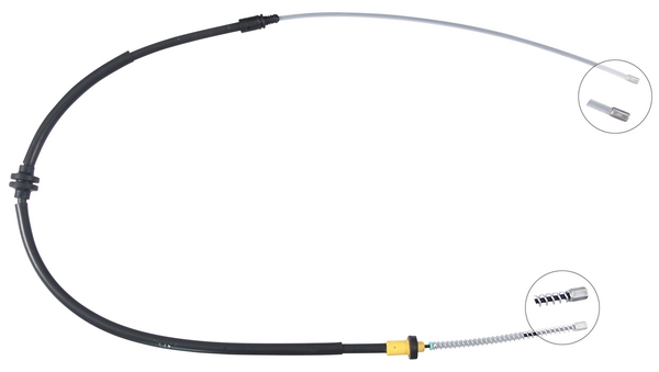 A.B.S. Håndbremsekabel k17638 for SMART