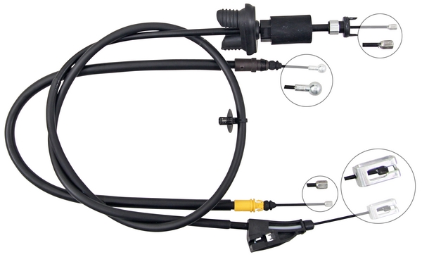 A.B.S. Håndbremsekabel k18041 for PEUGEOT
