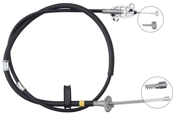 A.B.S. Håndbremsekabel k18678 for DAIHATSU TOYOTA