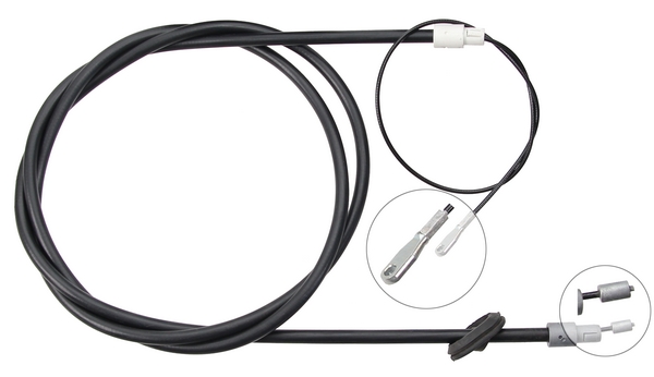 A.B.S. Håndbremsekabel k18905 for MERCEDES-BENZ