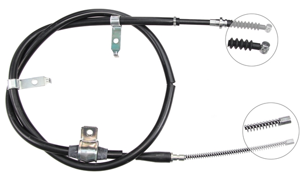 A.B.S. Håndbremsekabel k18922 for FORD USA MAZDA