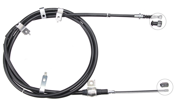 A.B.S. Håndbremsekabel k18923 for FORD USA MAZDA
