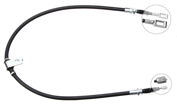 A.B.S. Håndbremsekabel k18956 for NISSAN