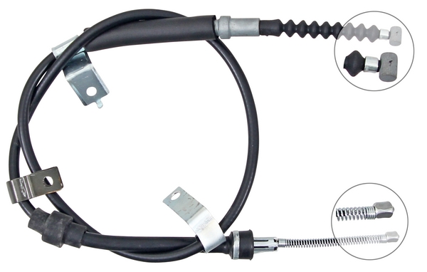A.B.S. Håndbremsekabel k19108 for HONDA