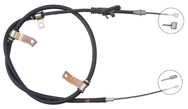A.B.S. Håndbremsekabel k19167 for HYUNDAI