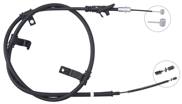 A.B.S. Håndbremsekabel k19178 for HYUNDAI