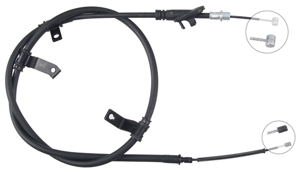 A.B.S. Håndbremsekabel k19187 for HYUNDAI