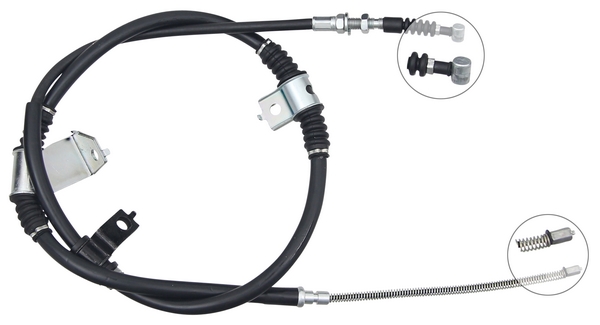 A.B.S. Håndbremsekabel k19247 for HYUNDAI