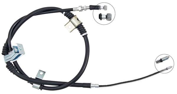 A.B.S. Håndbremsekabel k19248 for HYUNDAI