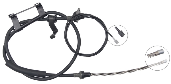 A.B.S. Håndbremsekabel k19387 for KIA